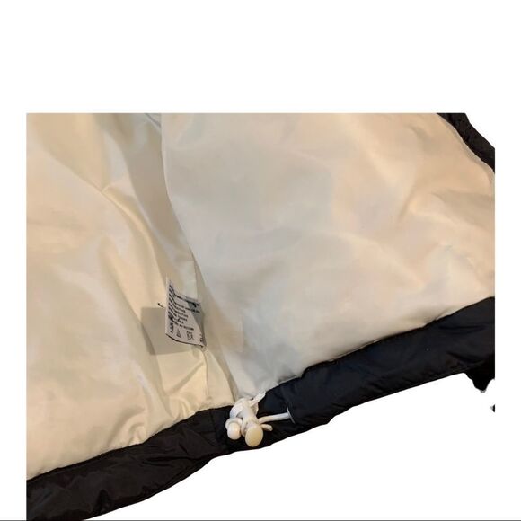 IZOD OUTERWEAR Black Puffer Jacket Teddy Collar Duck Feathers XL - Picture 6 of 8